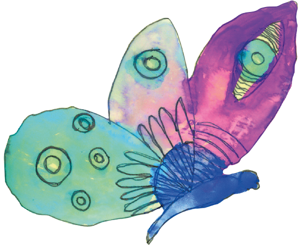 Spenden Schmetterling