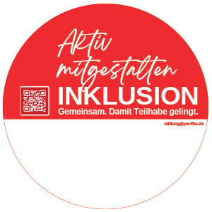 Aktionsaufkleber blanko für Schaufenster