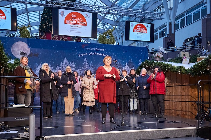 Chor-Flashmob am Internationalen Tag für Menschen mit Behinderung am 3. Dezember 2025