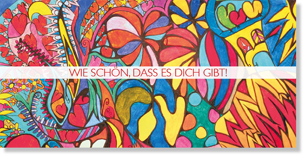 Die Karte der Stiftung zum Valentinstag 2026